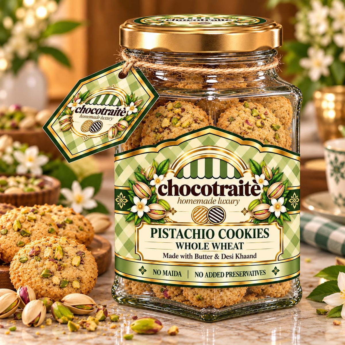 Pistachio Cookies