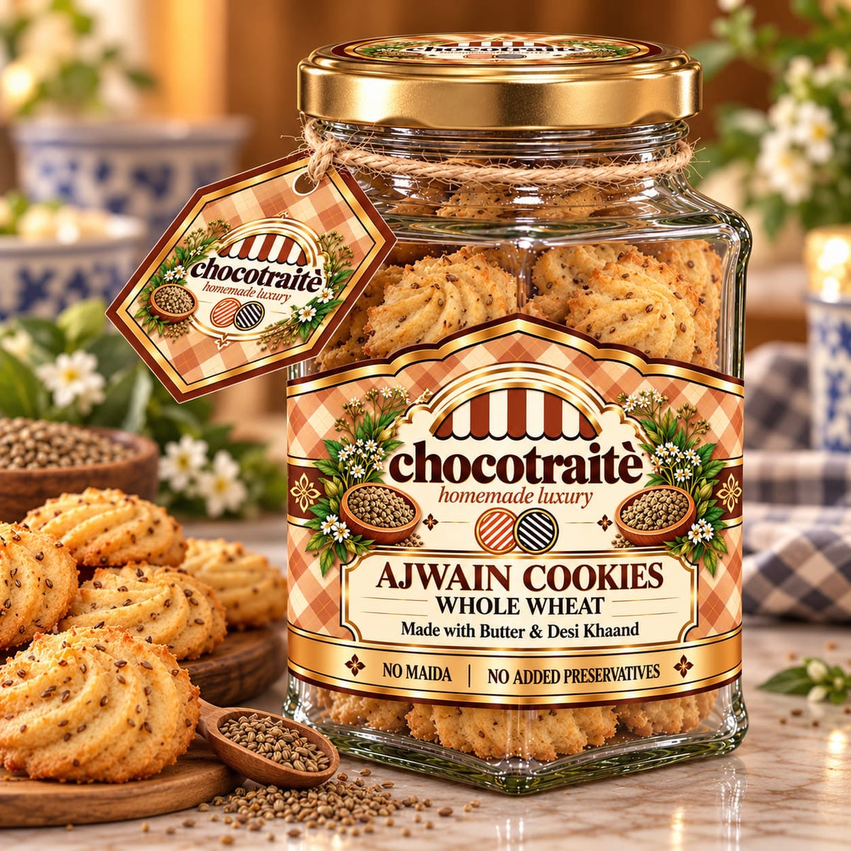 Ajwain Cookies
